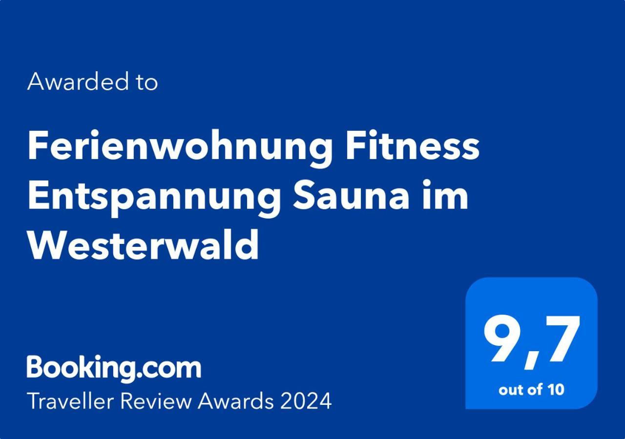 Ferienwohnung Fitness Entspannung Sauna Im Westerwald Derschen Phòng bức ảnh